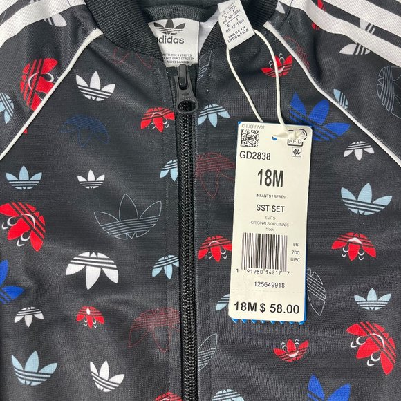 adidas | Matching Sets | Adidas Infant Trefoil All Over Print Track Suit |  Poshmark